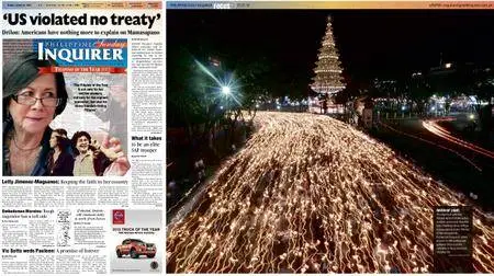 Philippine Daily Inquirer – January 31, 2016