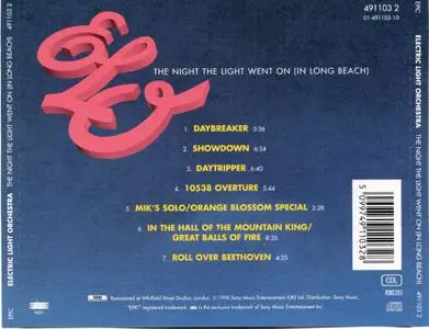 Electric Light Orchestra - The Night The Light Went On (1974)