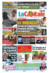 La capitale du 24 juillet 2014