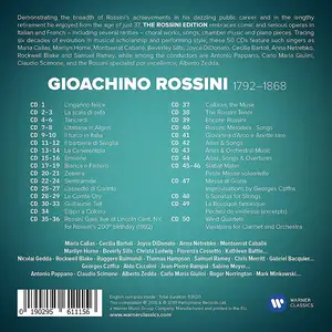 Gioacchino Rossini Edition 50 CDs [Part 18] - Giovanna d'Arco;  Arias, Songs & Orchestral Music (2018)