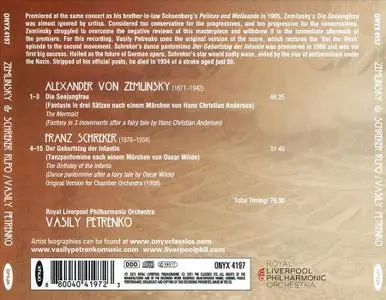 Vasily Petrenko, Liverpool Philharmonic Orchestra - Zemlinsky: Die Seejungfrau; Schreker: Der Geburtstag der Infantin (2021)