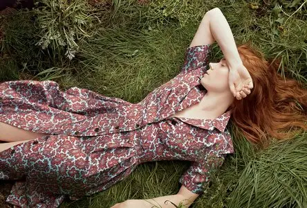 Redheads by Annie Leibovitz for Vogue August 2014