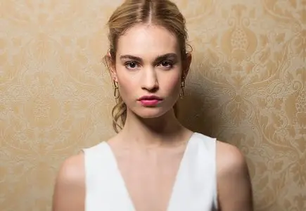 Lily James - Jay L Clendenin Photoshoot 2015 for Los Angeles Times