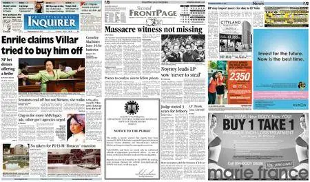 Philippine Daily Inquirer – January 27, 2010