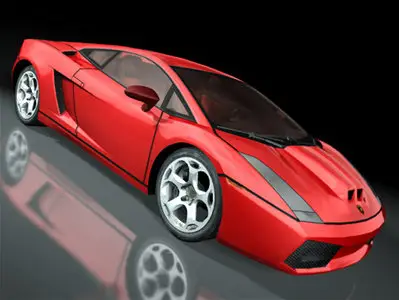 3D Graphic - Lamborghini Gallardo (Need for Speed: Most Wanted)