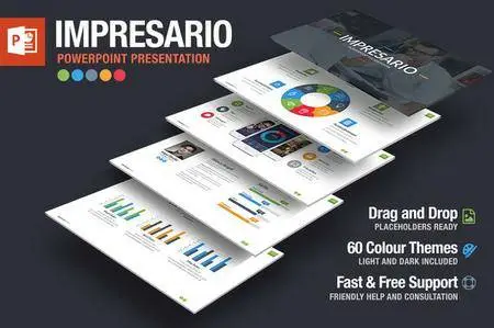 CreativeMarket - Impresario Powerpoint Template
