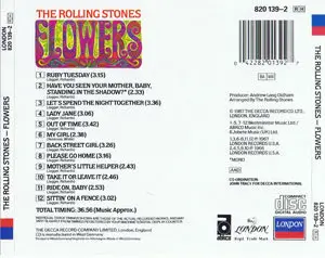 The Rolling Stones - Flowers (1967) [London 820 139-2, 1986]