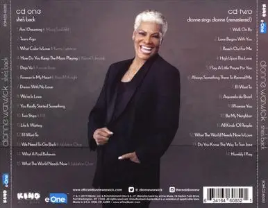 Dionne Warwick - She's Back (2019) {2CD Set Kind Music ‎EOM-CD-46085}