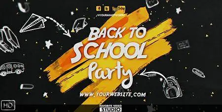 Back 2 School Event - Project for After Effects (VideoHive)