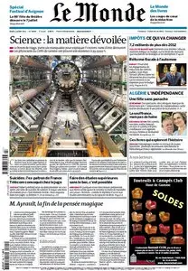 Le Monde et Suppléments du Jeudi 5 Juillet 2012