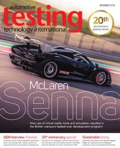 Automotive Testing Technology International - November 2018