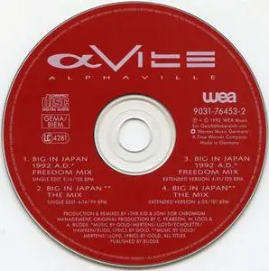 Alphaville - Big In Japan 1992 A.D. (Germany CD5) (1992) {WEA}