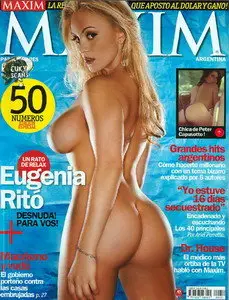 Maria Eugenia Rito & Marca Felina in Maxim Argentina