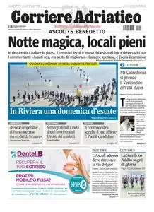 Corriere Adriatico Ascoli - 15 Aprile 2024