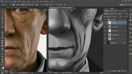 Producing Striking Caricatures in Photoshop