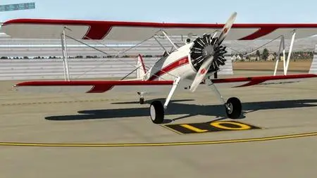 Classic aircraft the Boeing Stearman. | X-Plane 11