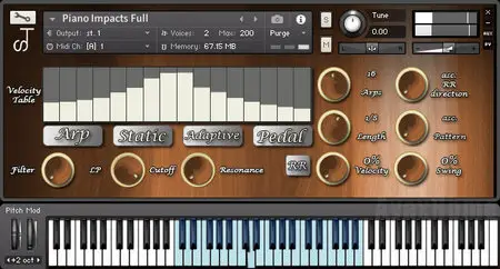 Syntone Piano Impacts KONTAKT