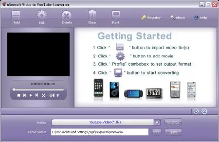 USeesoft Video to YouTube Converter 1.5.0.4