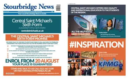 Stourbridge News – August 20, 2020