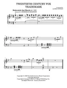 Twentieth Century Fox Trademark - Freddie Mercury, Queen (Easy Piano)