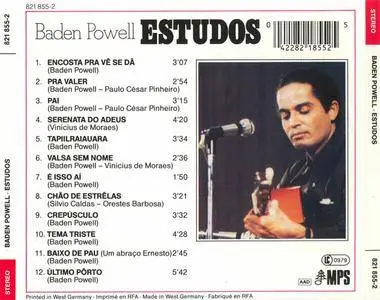 Baden Powell - Estudos (1971) {1986 West Germany Polygram} **[RE-UP]**