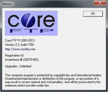 Core FTP Pro 2.2.1769 (x86/x64)