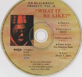 Ed Blackwell Project - What It Be Like? (1994) {Enja ENJ-8054 2}