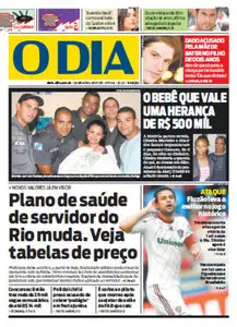 Jornal O Dia - 9 de julho de 2012 - Segunda