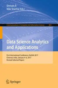 Data Science Analytics and Applications