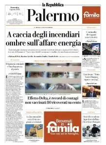 la Repubblica Palermo - 1 Agosto 2021