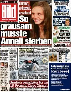 Bild Zeitung - 19 August 2015