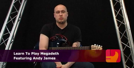 Lick Library - Learn to play Megadeth with Andy James [repost]