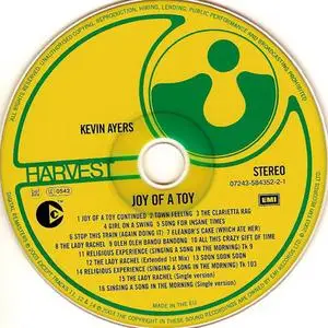 Kevin Ayers - Joy Of A Toy (1969) {2003 Harvest}