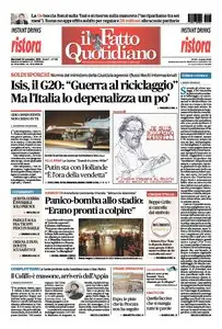 Il Fatto Quotidiano - 18 Novembre 2015