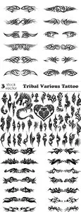 Vectors - Tribal Various Tattoo