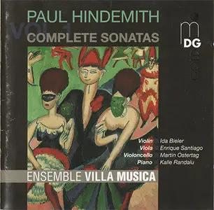 Paul Hindemith - Ensemble Villa Musica - Complete Sonatas Vol. 1 (1997)
