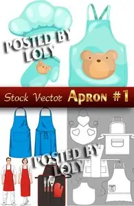 Vector Aprons #1 - Stock Vector