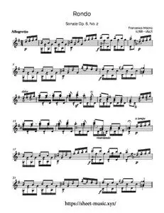 Francesco Molino - Sonate D-Dur, op. 6