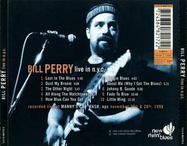Bill Perry - Live In N.Y.C. (1999)