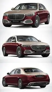 Mercedes-Benz S-Class Maybach 2022 3D Model