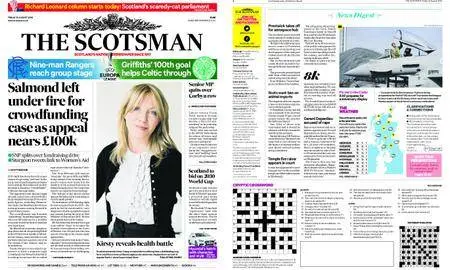 The Scotsman – August 31, 2018
