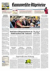 Hannoversche Allgemeine Zeitung - 18.09.2013