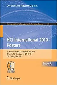 HCI International 2019 - Posters (Repost)