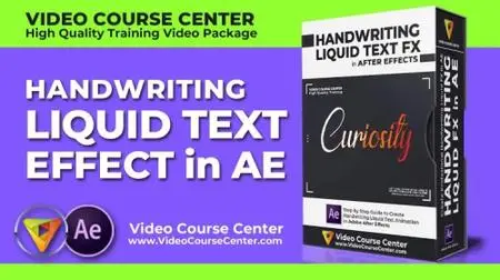 Motion Graphics: Create Amazing Handwriting Liquid Text Effect in After Effects