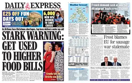 Daily Express – October 11, 2021