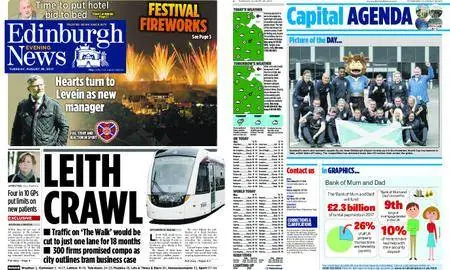 Edinburgh Evening News – August 29, 2017