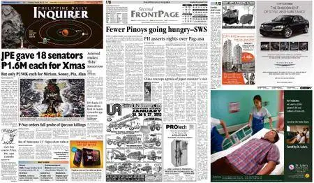 Philippine Daily Inquirer – January 09, 2013