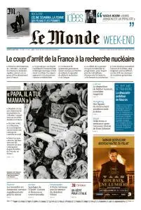 Le Monde du Samedi 31 Août 2019