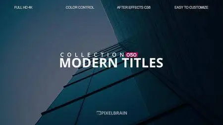 Modern Titles - Project for After Effects (VideoHive)