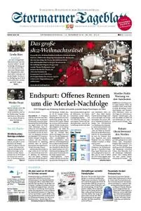 Stormarner Tageblatt - 01. Dezember 2018
